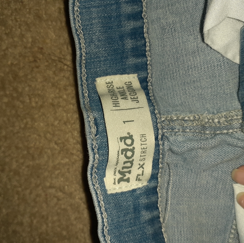 MUDD HIGH RISE JEGGINGS - Picture 2 of 3